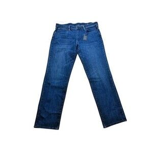 Bonobos Premium Stretch Blue Jeans Mens Straight Fit Size 34x36 (35x33.5) NEW